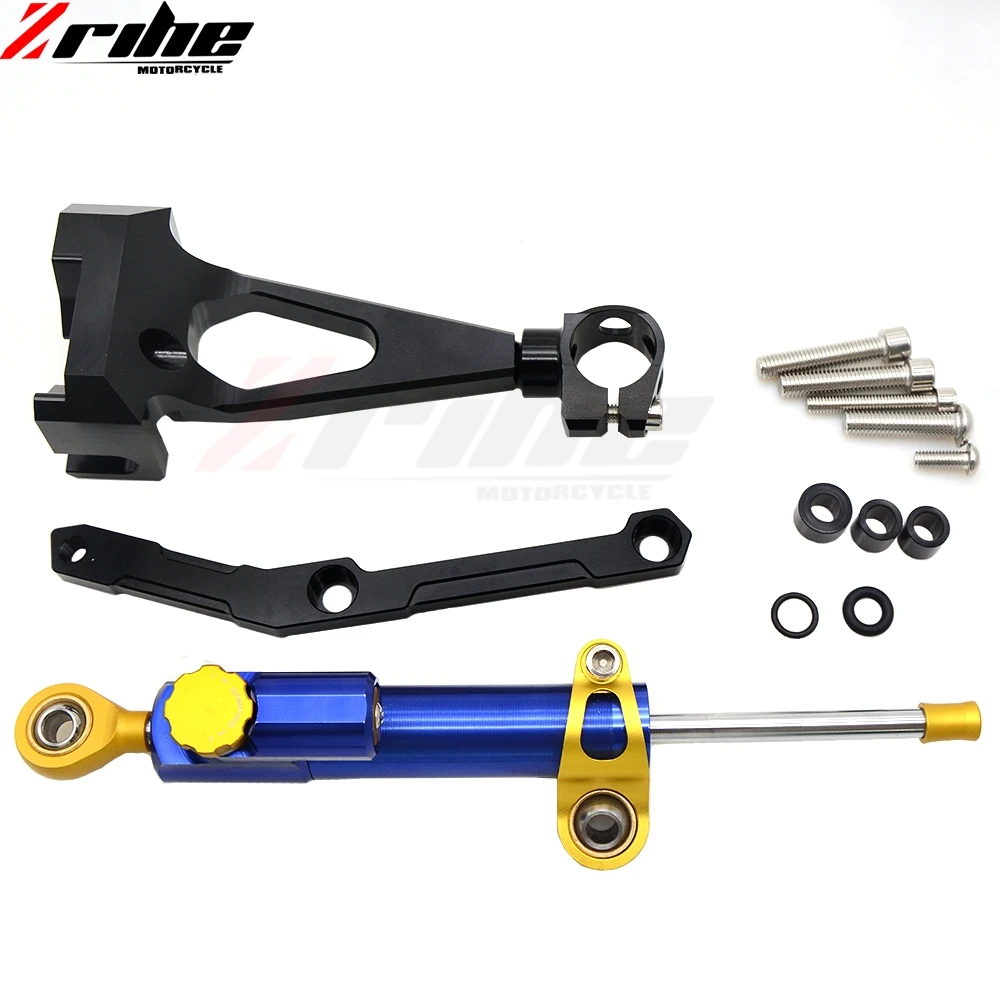 Aluminum Motorcycle Steering Stabilize Damper Bracket Mount Kit For Yamaha MT-09 13-17 MT09 FZ09
Aluminum Motorcycle Steering Stabilize Damper Bracket Mount Kit For Yamaha MT-09 13-17 MT09 FZ09