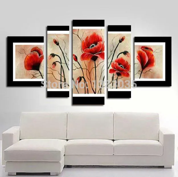 Modern Oil Hand Painting Abstract Flowers 5 Piece Oil Wall Art Picture Decoration Home Set
Modern Oil Hand Painting Abstract Flowers 5 Piece Oil Wall Art Picture Decoration Home Set