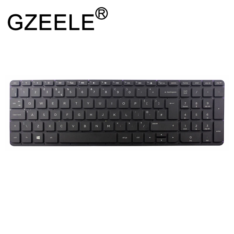 Новая английская клавиатура GZEELE для HP PAVILION 17 F 15 N QWERTY 9Z.N9HSQ.72M 749658 03 QWERTY|Клавиатуры