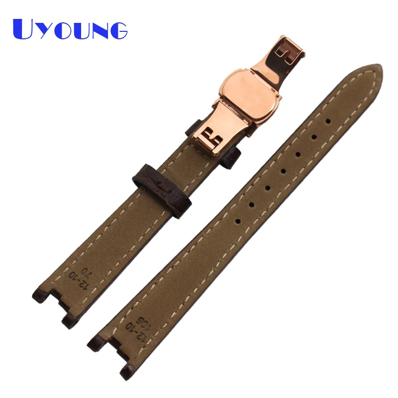 Genuine leather womens watch 12mm Bamboo grain fashion watchband for T094 wristwatches band small watch band strap
Genuine leather womens watch 12mm Bamboo grain fashion watchband for T094 wristwatches band small watch band strap