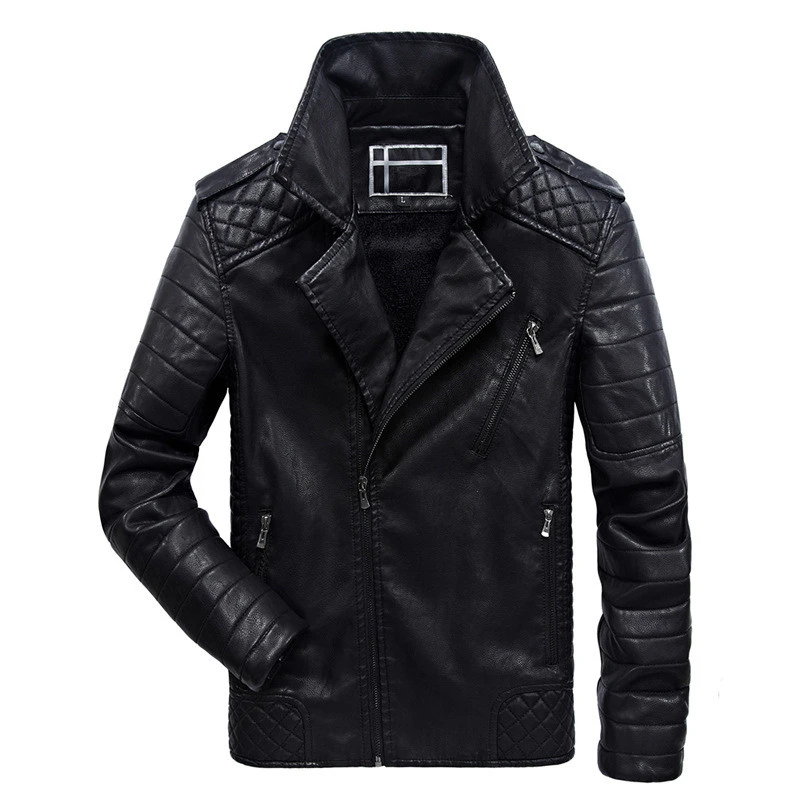2019 New Fashion Motorcycle Men Cool PU Leather Jacket Plus Size 5XL 6XL Hip Hop Mans Thick Winter Autumn Casual Solid Tops
2019 New Fashion Motorcycle Men Cool PU Leather Jacket Plus Size 5XL 6XL Hip Hop Mans Thick Winter Autumn Casual Solid Tops