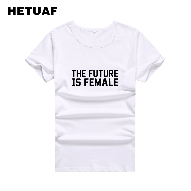 HETUAF THR FUTURE IS FEMALE Feminist T Shirt Women Tops Harajuku 2018 Fashion Tshirts Cotton Women Punk Feminism Camisa Mujer
HETUAF THR FUTURE IS FEMALE Feminist T Shirt Women Tops Harajuku 2018 Fashion Tshirts Cotton Women Punk Feminism Camisa Mujer