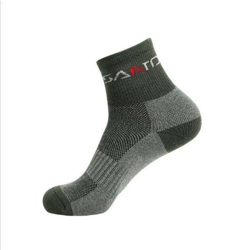 Men Sports Sock (3 Pairs/lot) SANTO/S008 Cotton Quick Dry Male Socks Outdoor Climbing Hiking Socks
Men Sports Sock (3 Pairs/lot) SANTO/S008 Cotton Quick Dry Male Socks Outdoor Climbing Hiking Socks