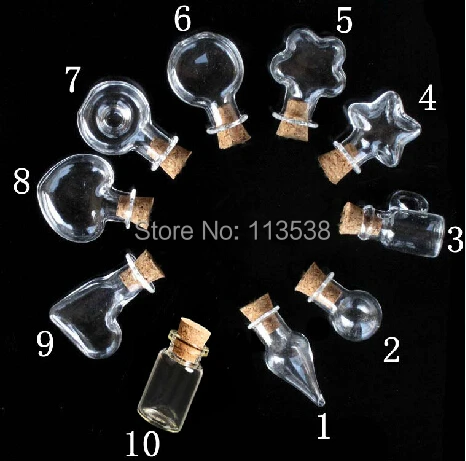 Hot 50pcs Cute Mini Messages Wishing Glass Bottle Vials Charms Pendants Clear Transparent Bottles Cork with eye hook hot sale
Hot 50pcs Cute Mini Messages Wishing Glass Bottle Vials Charms Pendants Clear Transparent Bottles Cork with eye hook hot sale