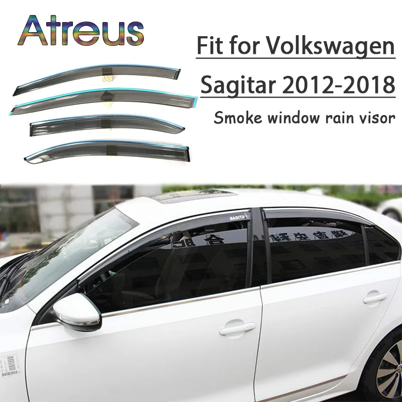 Atreus 1 комплект ABS дождевой дым окно козырек автомобильный дефлектор для защиты от ветра для VW Sagitar 2012 2013 2014 2015 2016 2017 2018 аксессуары
Atreus 1 комплект ABS дождевой дым окно козырек автомобильный дефлектор для защиты от ветра для VW Sagitar 2012 2013 2014 2015 2016 2017 2018 аксессуары