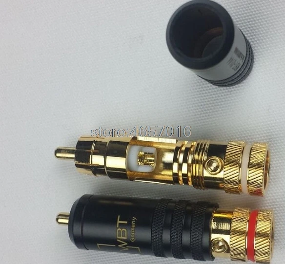 100pcs WBT-0144 RCA Plug Material Copper Screws Soldering Audio video adapter Application cable 9MM
100pcs WBT-0144 RCA Plug Material Copper Screws Soldering Audio video adapter Application cable 9MM