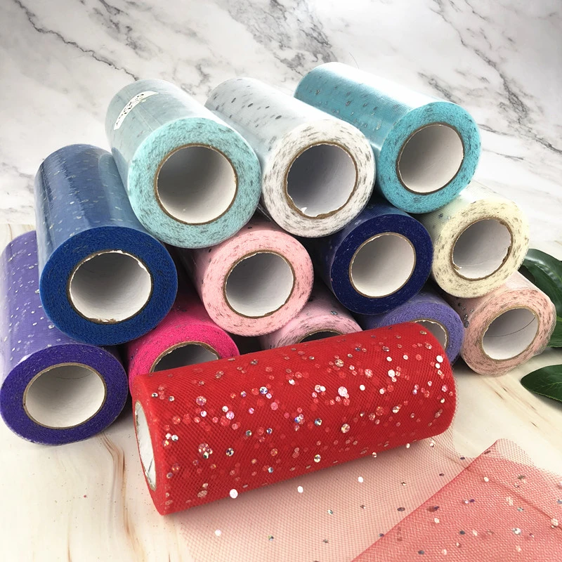 Glitter Sequin Tulle Roll 25 Yard 15cm Spool Tutu Wedding Decoration Baby Shower Organza Laser DIY Craft Birthday Party Supplies
Glitter Sequin Tulle Roll 25 Yard 15cm Spool Tutu Wedding Decoration Baby Shower Organza Laser DIY Craft Birthday Party Supplies