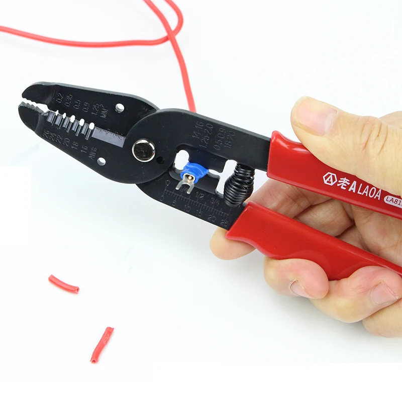LAOA Wire Strippter 7 in 1 Multifunctional Automatic Strippers Wire Stripping Electrical Terminal Pliers Wire Crimping
LAOA Wire Strippter 7 in 1 Multifunctional Automatic Strippers Wire Stripping Electrical Terminal Pliers Wire Crimping