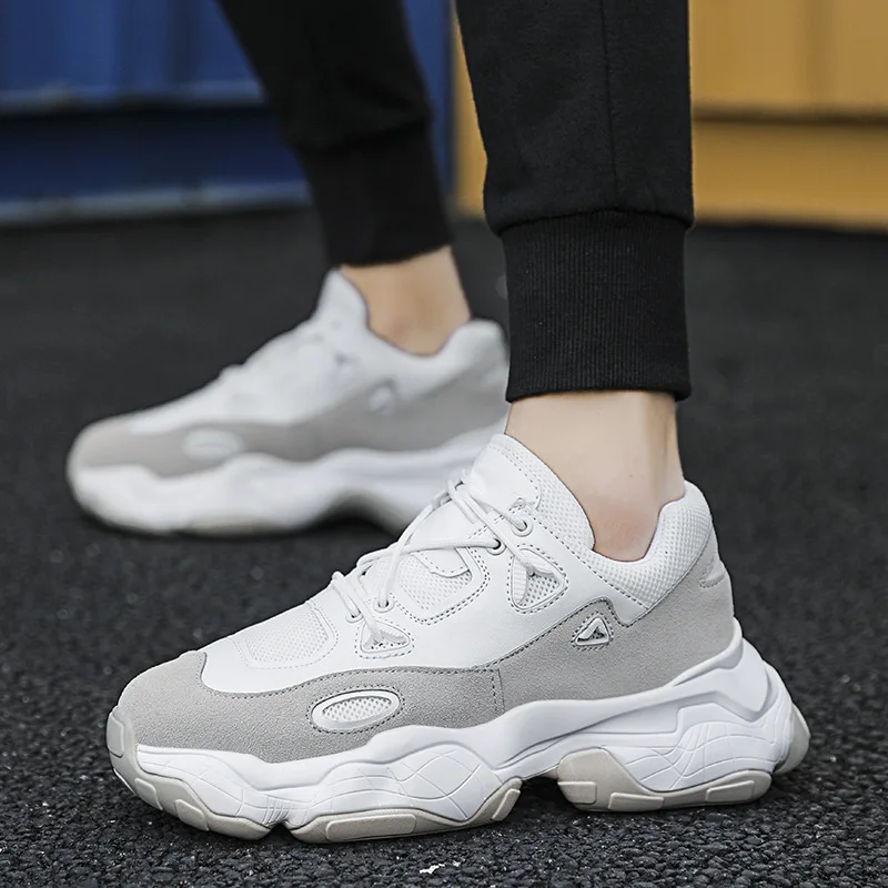 2019 Men Chunky Sneakers Lace-up Flat Casual Shoes with Platform Stylish Mixed Color Breathable Adult Male Tenis Footwear C1-23
2019 Men Chunky Sneakers Lace-up Flat Casual Shoes with Platform Stylish Mixed Color Breathable Adult Male Tenis Footwear C1-23