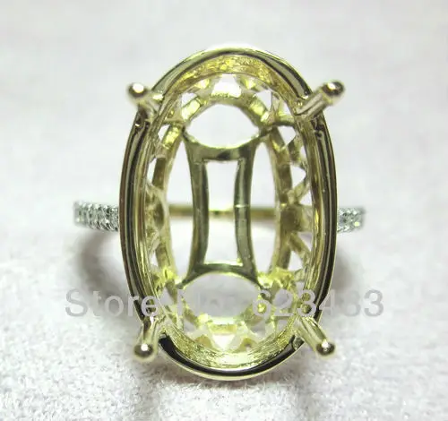 jewellery Oval cut 10x14mm Solid 14K White Gold Yellow Gold Natural Diamond Semi-Mount Ring
jewellery Oval cut 10x14mm Solid 14K White Gold Yellow Gold Natural Diamond Semi-Mount Ring