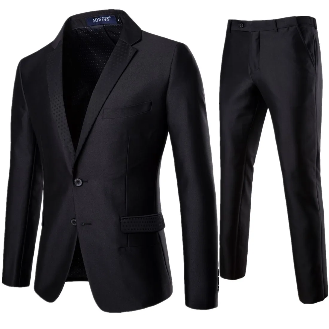 Men Formalwear Dress For Wedding Suits Mens Dress Suits With Pants Good Quality Men Slim Black Suits Blazer Jackets Size 2XL
Men Formalwear Dress For Wedding Suits Mens Dress Suits With Pants Good Quality Men Slim Black Suits Blazer Jackets Size 2XL