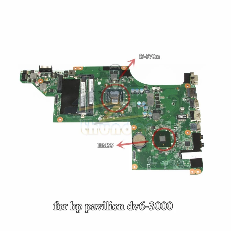 DALX6HMB6C0 637212-001 for HP pavilion dv6 dv6-3000 laptop motherboard i3-370m CPU hm55 gma hd DDR3
DALX6HMB6C0 637212-001 for HP pavilion dv6 dv6-3000 laptop motherboard i3-370m CPU hm55 gma hd DDR3