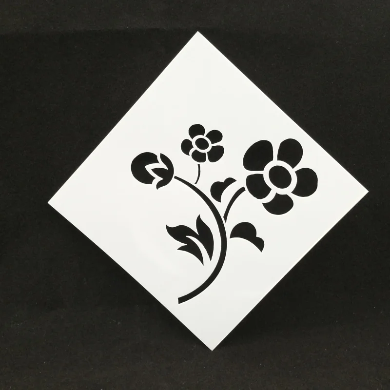 13*13 Flower pvc Layering Stencils for Diy scrapbook coloring,painting stencil,home decor diy etc. Product image
13*13 Flower pvc Layering Stencils for Diy scrapbook coloring,painting stencil,home decor diy etc. Product image