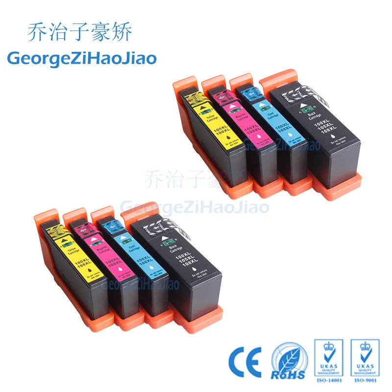 8 X LM100 100XL Ink Cartridge Compatible for 108XL Lexmark S305/S405/S505/S605/Pro205/705/805/905 Printers 3 |
