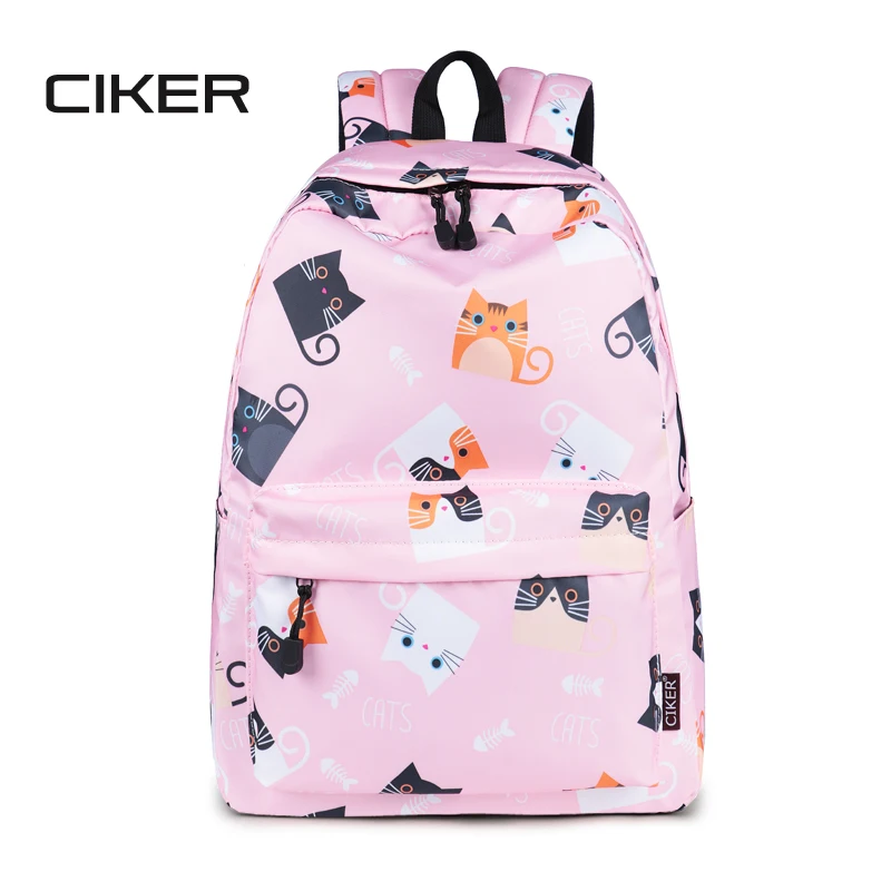 New Students Backpack Women Waterproof College Cat Printing BackPack Preppy 14 Inch Laptop Cute Bookbag for Girls Mochilas
New Students Backpack Women Waterproof College Cat Printing BackPack Preppy 14 Inch Laptop Cute Bookbag for Girls Mochilas