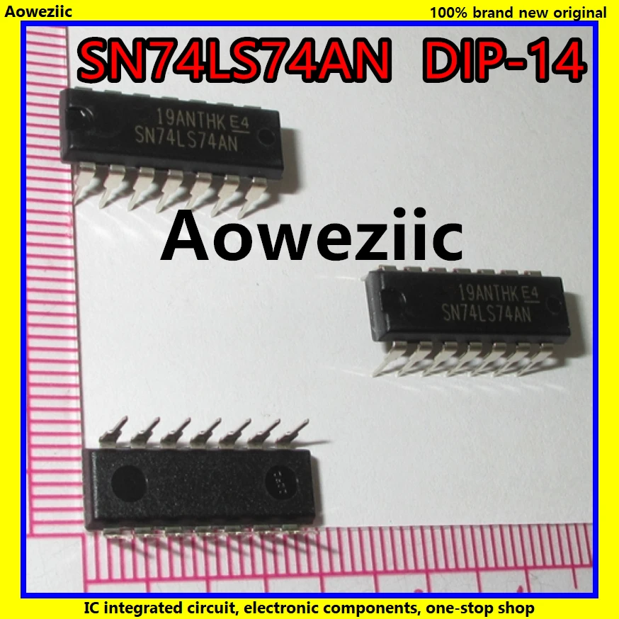 10 шт./лот SN74LS74AN 74LS74 DIP-14 двойные блестящие срабатывающие положительные края шлепанцы с предустановленным и чистым новым оригинальным товаром
10 шт./лот SN74LS74AN 74LS74 DIP-14 двойные блестящие срабатывающие положительные края шлепанцы с предустановленным и чистым новым оригинальным товаром
