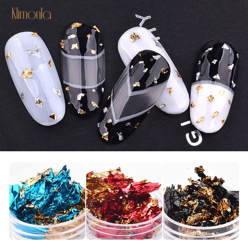1pcs Gold Sliver Nail Foil Double-sided Glitter Shiny Water Transfer Nail Stickers DIY Manicure Nail Art Flake Decoration Tips
1pcs Gold Sliver Nail Foil Double-sided Glitter Shiny Water Transfer Nail Stickers DIY Manicure Nail Art Flake Decoration Tips