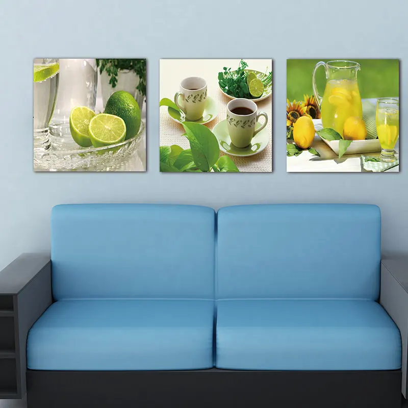 BANMU Modern Lemon Wall Poster Afternoon Tea Cup Wall Canvas Painting 3pcs Fruit Home Decor for Livingroom Decoration
BANMU Modern Lemon Wall Poster Afternoon Tea Cup Wall Canvas Painting 3pcs Fruit Home Decor for Livingroom Decoration