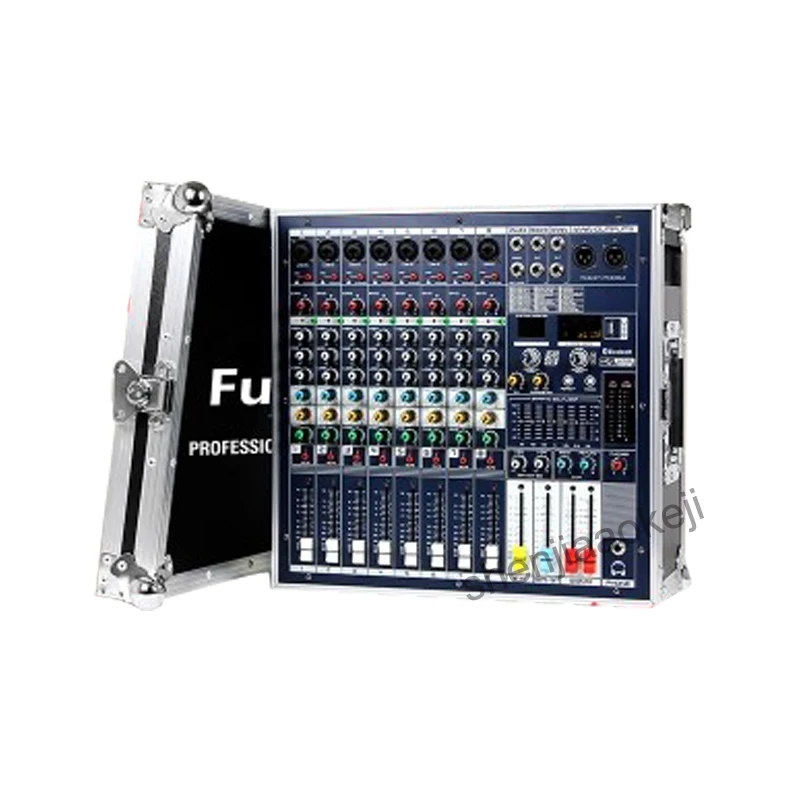 1800w*2 professional power mixer High-power dual LCD professional mixer with stage cabinet Bluetooth reverb effect 220v
1800w*2 professional power mixer High-power dual LCD professional mixer with stage cabinet Bluetooth reverb effect 220v