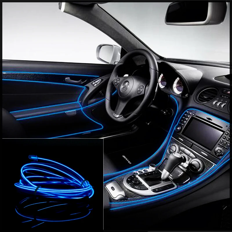 2M Atmosphere Lamps Car Interior Light Ambient Light Cold Light Line Decorative Dashboard Console Door Car Styling Light
2M Atmosphere Lamps Car Interior Light Ambient Light Cold Light Line Decorative Dashboard Console Door Car Styling Light
