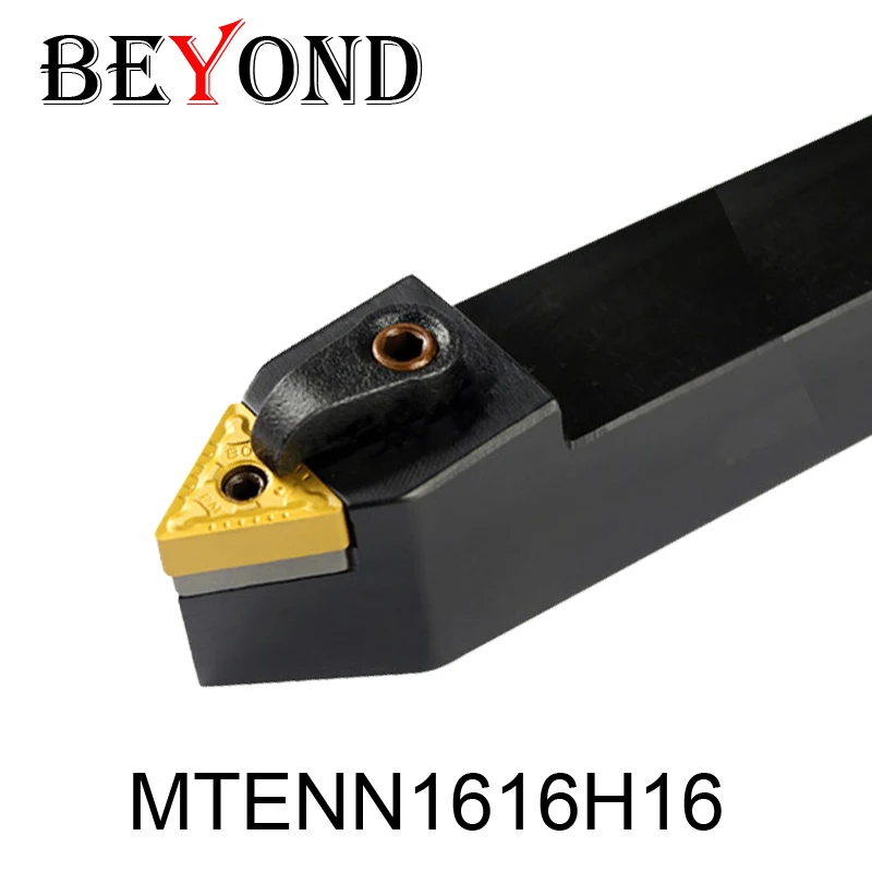 BEYOND 16 мм MTENN MTENN1616H16 TNMG160404-HQ Внешний токарный держатель токарного станка Державка с ЧПУ оправка Резак Твердосплавные вставки
BEYOND 16 мм MTENN MTENN1616H16 TNMG160404-HQ Внешний токарный держатель токарного станка Державка с ЧПУ оправка Резак Твердосплавные вставки