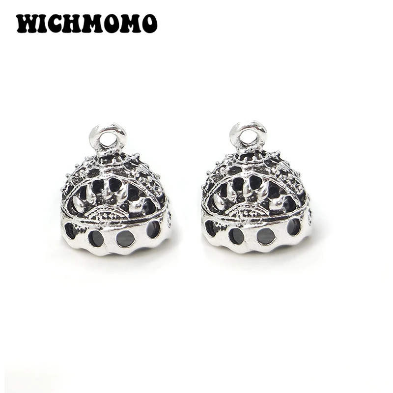 New 6pcs/bag 15mm Retro Zinc Alloy Oval Bell Shape Beads Tassels End Cap Charms Pendants for DIY Jewelry Accessories
New 6pcs/bag 15mm Retro Zinc Alloy Oval Bell Shape Beads Tassels End Cap Charms Pendants for DIY Jewelry Accessories