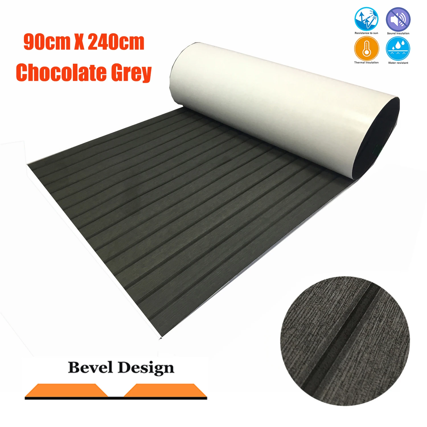 Upgraded EVA Teak Decking Sheet Marine Flooring Carpet With Bevel Charcoal Grey Mat 90x240cm Yacht Boats Accessories
Upgraded EVA Teak Decking Sheet Marine Flooring Carpet With Bevel Charcoal Grey Mat 90x240cm Yacht Boats Accessories