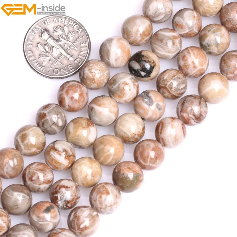 Gem-inside 8-10mm AAA Grade Natural Stone Beads Round Red Fossils Coral Beads For Jewelry Making Beads 15inch DIY Beads Gift
Gem-inside 8-10mm AAA Grade Natural Stone Beads Round Red Fossils Coral Beads For Jewelry Making Beads 15inch DIY Beads Gift