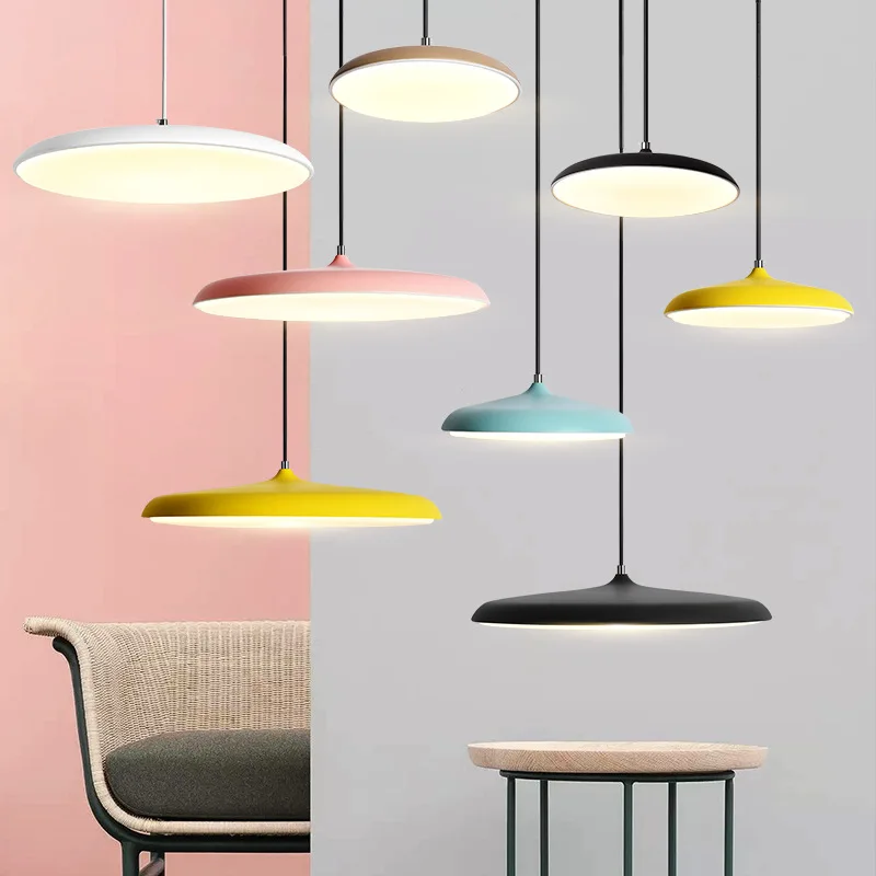 2020 LED Nordic Modern Flying Saucer Hanging Lamp Dining Kitchen Bar Loft Restaurant Creative Minimalist Macaron Pendant Lights
2020 LED Nordic Modern Flying Saucer Hanging Lamp Dining Kitchen Bar Loft Restaurant Creative Minimalist Macaron Pendant Lights