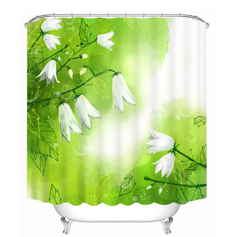 MYRU 3D Print Waterproof Flowers Shower Curtains Bath Products Bathroom Decor with Hooks
MYRU 3D Print Waterproof Flowers Shower Curtains Bath Products Bathroom Decor with Hooks