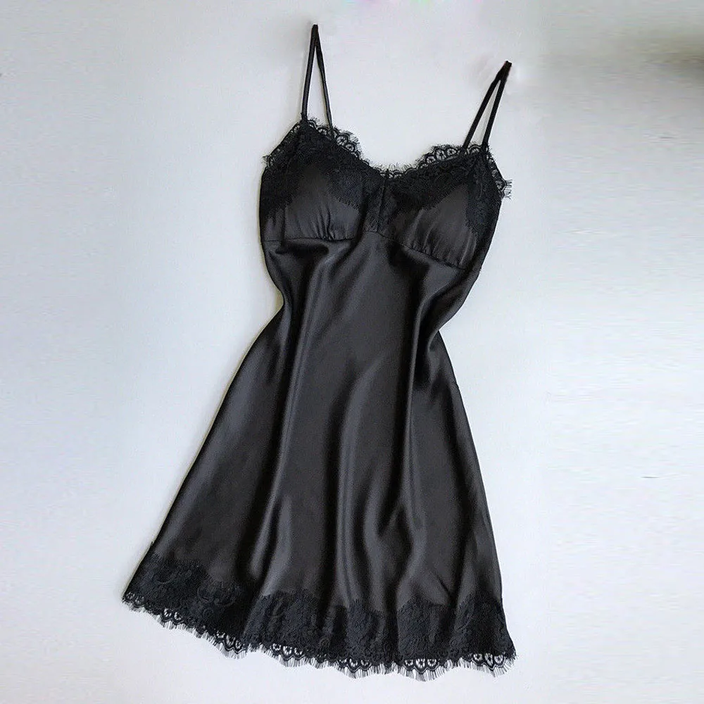 Sexy Sleepwear Women Lace Lingerie Nightwear Nightdress Underwear Robe Babydoll Sleepwear Dress
Sexy Sleepwear Women Lace Lingerie Nightwear Nightdress Underwear Robe Babydoll Sleepwear Dress