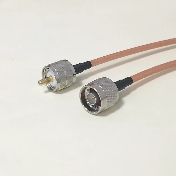 High-quality low-attenuation UHF Male Plug PL259 Switch N Male Plug RF coax cable RG142 50CM 20" Adapter
High-quality low-attenuation UHF Male Plug PL259 Switch N Male Plug RF coax cable RG142 50CM 20" Adapter