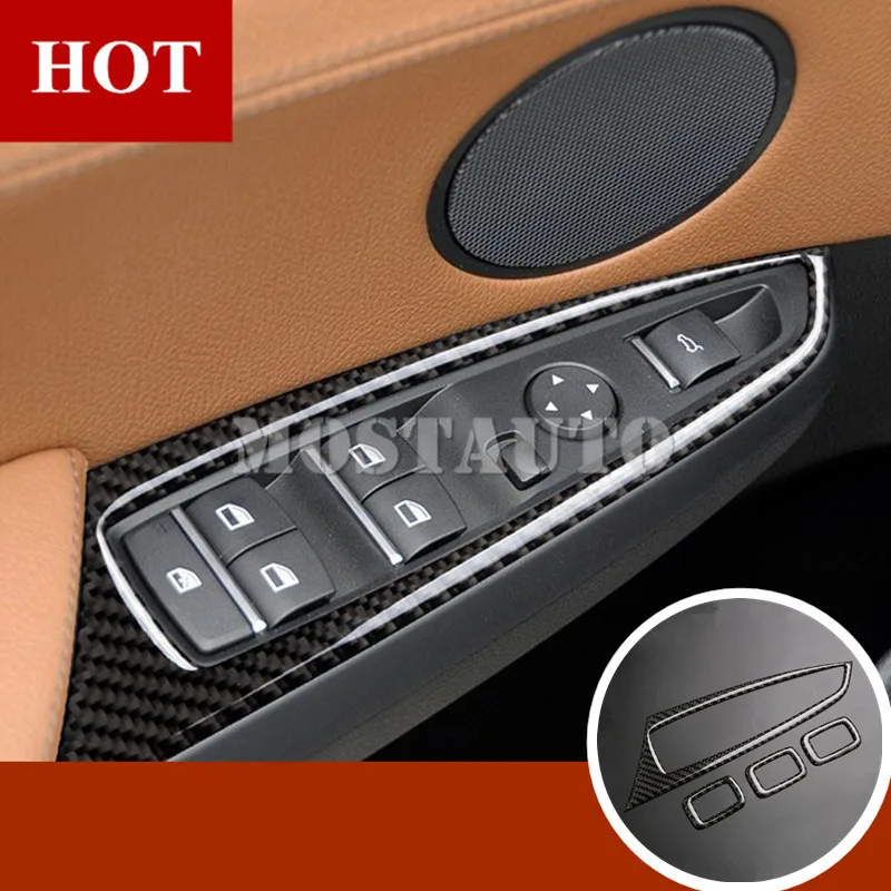 For BMW X3 X4 F25 F26 Carbon Fiber Door Armrest Window Switch Cover 2014-2017 4pcs Car Accessories Interior Car Decor Car Trim
For BMW X3 X4 F25 F26 Carbon Fiber Door Armrest Window Switch Cover 2014-2017 4pcs Car Accessories Interior Car Decor Car Trim