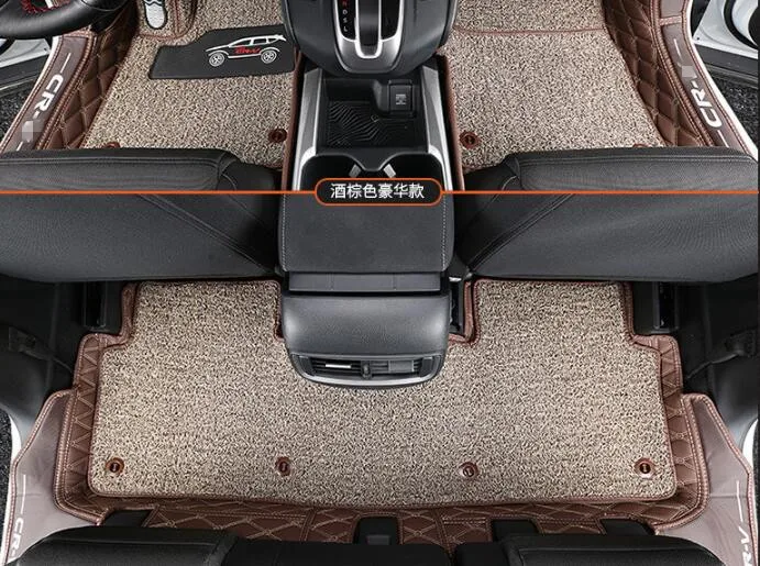 Brown Car Floor Mats Custom Fit For Honda CRV 2017 Car Styling Auto Floor Mat Car Accessory Carpet Cover
Brown Car Floor Mats Custom Fit For Honda CRV 2017 Car Styling Auto Floor Mat Car Accessory Carpet Cover
