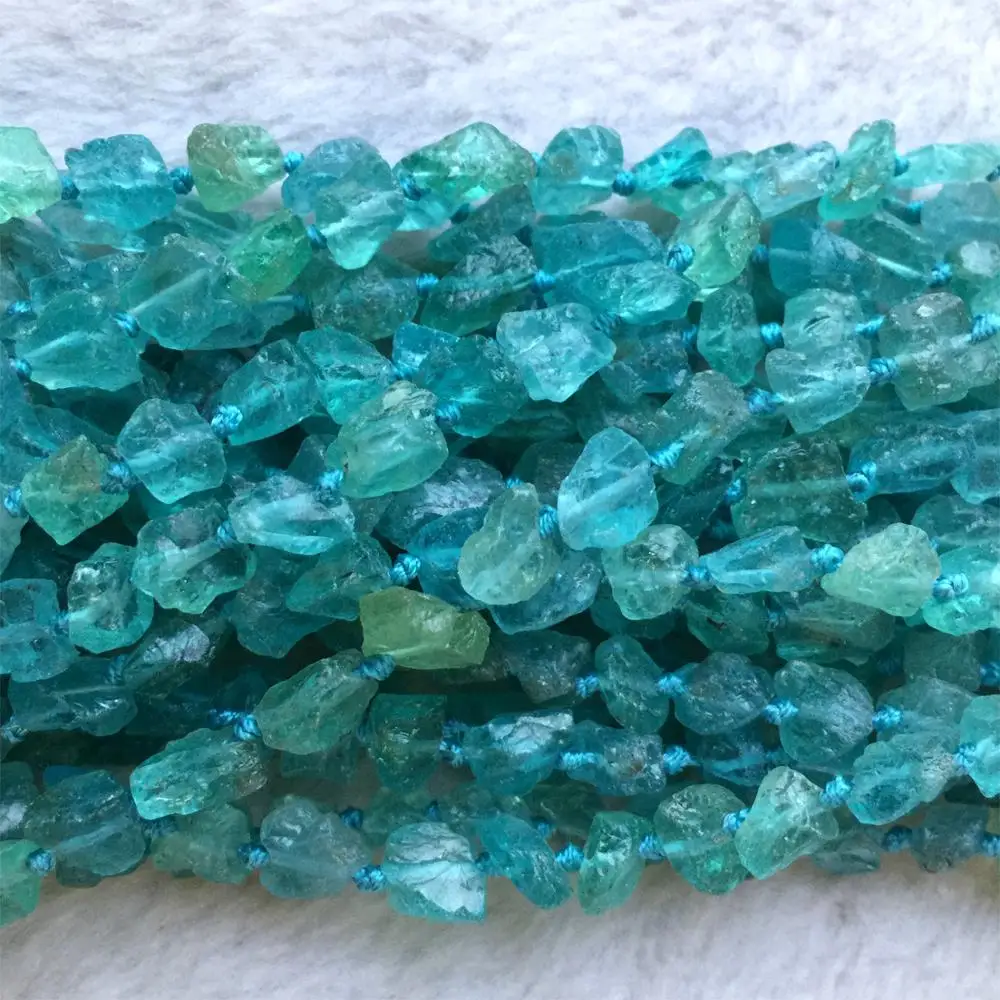 Natural Raw Mineral Clear Green Blue Apatite Fluorapatite Hand Cut Nugget Free Form Loose Rough Matte Faceted Beads 5-7mm 06018
Natural Raw Mineral Clear Green Blue Apatite Fluorapatite Hand Cut Nugget Free Form Loose Rough Matte Faceted Beads 5-7mm 06018