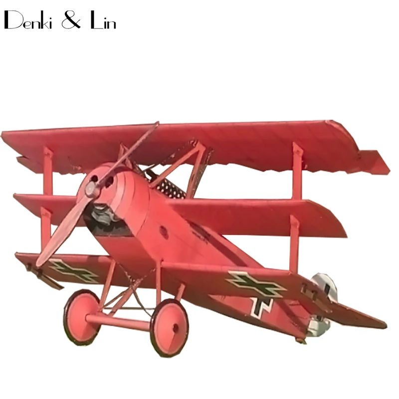 3D Fokker «сделай сам» в масштабе 1:33, модель самолета типа Dr.I 1918 с тремя крыльями, сборная бумажная модель самолета «сделай сам», игра-головоломк...
3D Fokker «сделай сам» в масштабе 1:33, модель самолета типа Dr.I 1918 с тремя крыльями, сборная бумажная модель самолета «сделай сам», игра-головоломк...