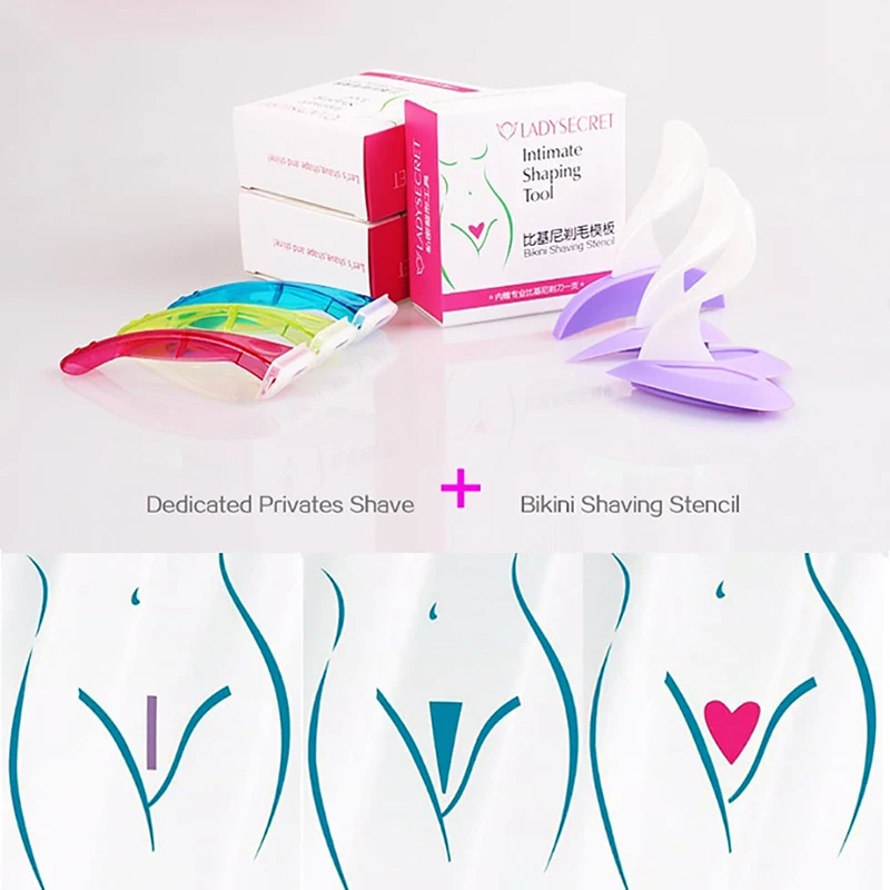 2 шт./1 комплект удаления волос бритвы скребок бритвенный станок depiladora depilador Private kit