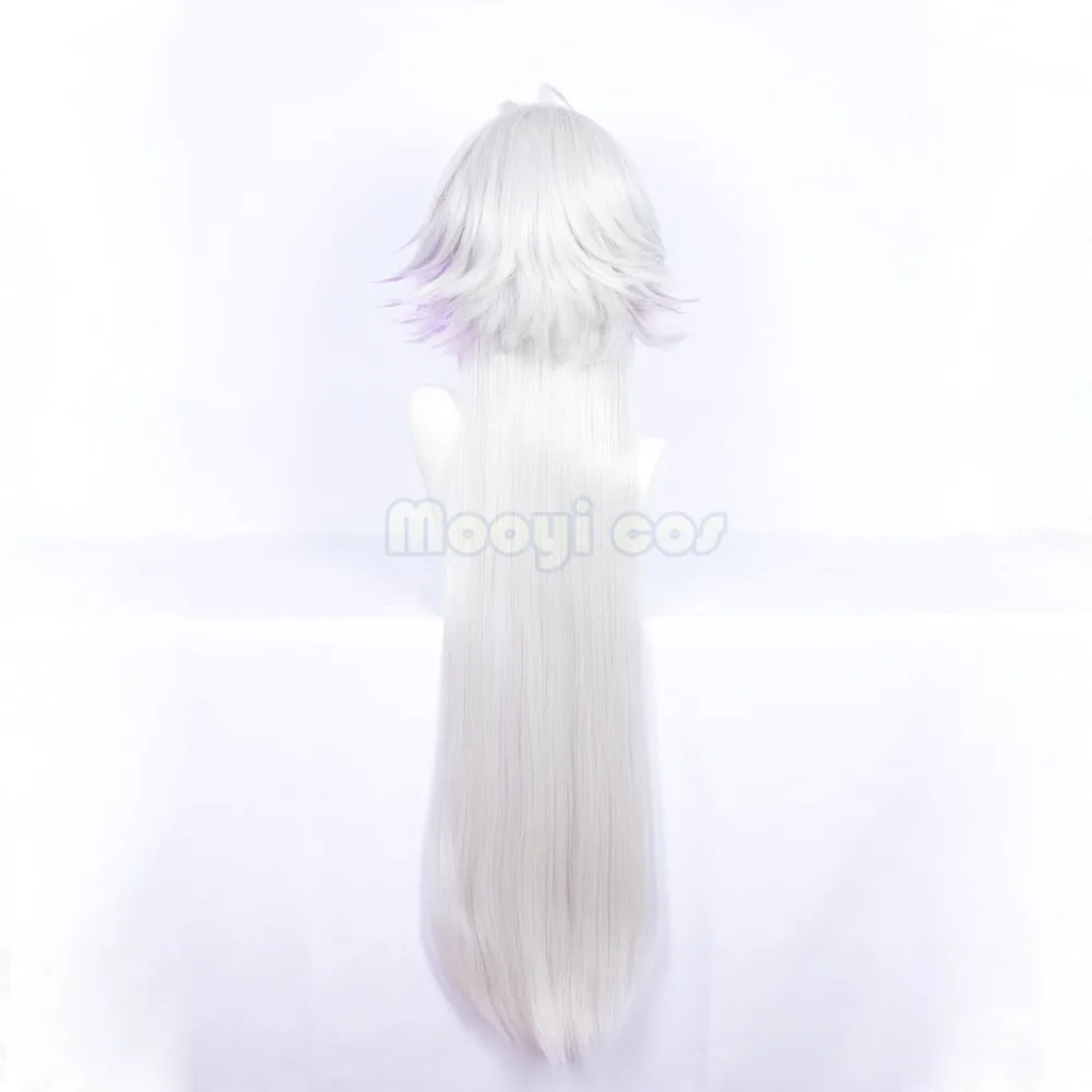 Fate/Grand Order Merlin Cosplay Wig 100 Cm Long Straight Silver Blue Purple Gradient Synthetic Hair for Halloween Party Gift
Fate/Grand Order Merlin Cosplay Wig 100 Cm Long Straight Silver Blue Purple Gradient Synthetic Hair for Halloween Party Gift