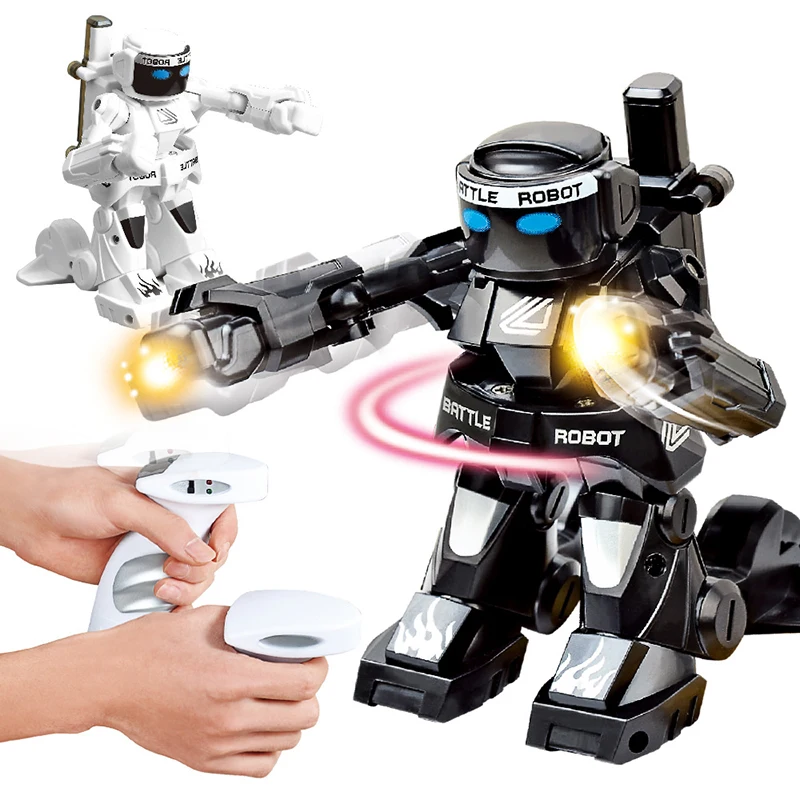 2.4G Body Sense Battle remote control robot RC intelligent robot Combat Toys For Kids Gift Toy With Box Light And Sound Boxer
2.4G Body Sense Battle remote control robot RC intelligent robot Combat Toys For Kids Gift Toy With Box Light And Sound Boxer