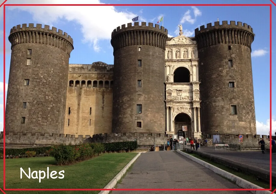Souvenir Magnets Home Decor Stickers,Italia Naples Castle Magnet 5736 Wholesale accept