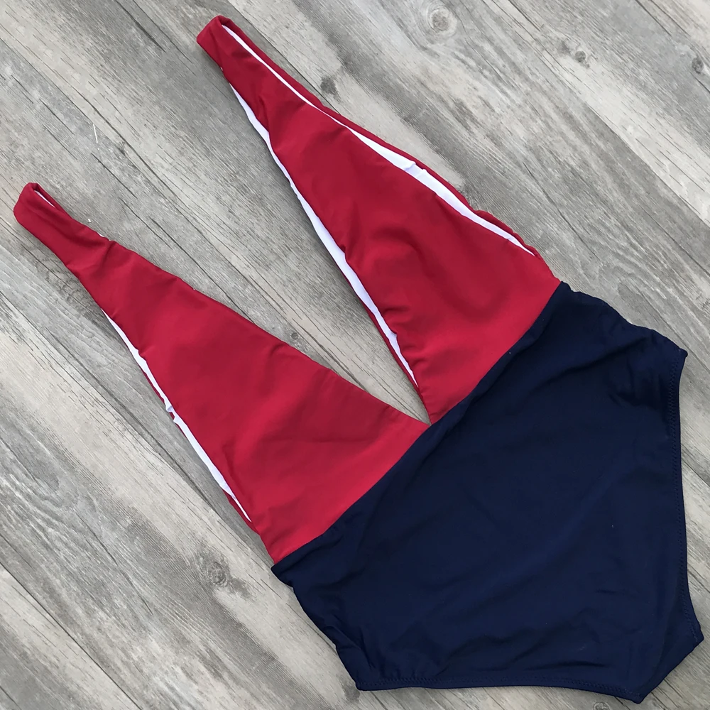 ZMTREE Swimwear 2019 New Sexy Bodysuit Bathing Suit deep V Women One-piece Swimsuit Backless Beachwear Swimming Suit XL
ZMTREE Swimwear 2019 New Sexy Bodysuit Bathing Suit deep V Women One-piece Swimsuit Backless Beachwear Swimming Suit XL