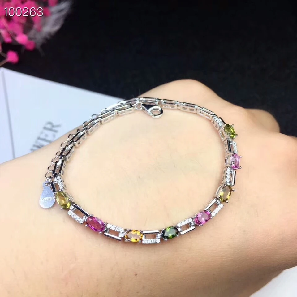 KJJEAXCMY fine jewelry 925 pure silver inlaid natural tourmaline female Bracelet support test
KJJEAXCMY fine jewelry 925 pure silver inlaid natural tourmaline female Bracelet support test