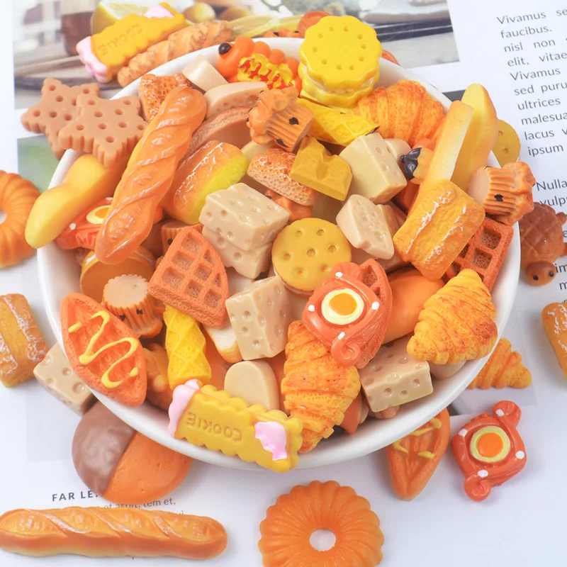 50 Piece/lot Cute Mini Simulation Cheese Biscuits Bread Model Small Statue Figurine Crafts Ornament Miniatures Phone Bag DIY
50 Piece/lot Cute Mini Simulation Cheese Biscuits Bread Model Small Statue Figurine Crafts Ornament Miniatures Phone Bag DIY