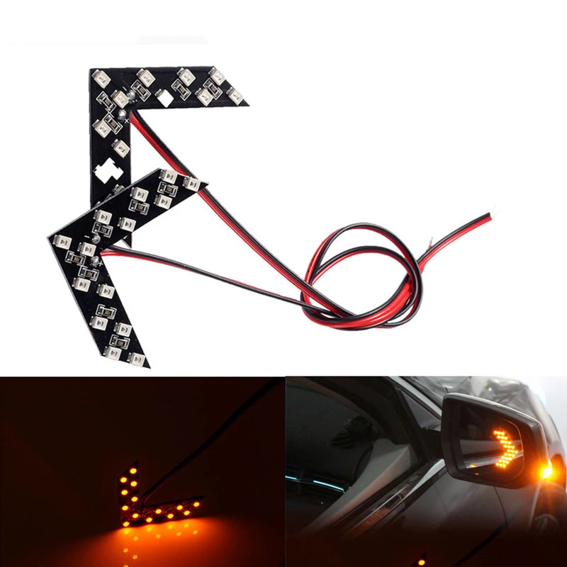 2 шт. 14 SMD Светодиодная стрелка светильник поворота для Citroen C4 C5 C3 berlingo Renault Megane 3 Captur