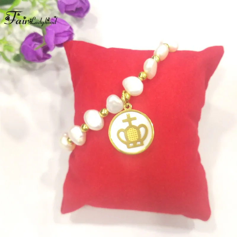 FairLadyHood Crow Shell Charm Stainless Steel Beads Bracelet Wholesale Pearl Charm Bracelet
FairLadyHood Crow Shell Charm Stainless Steel Beads Bracelet Wholesale Pearl Charm Bracelet
