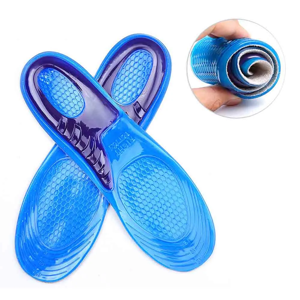 Silicone Non-Slip Insoles Gel Soft Sport Shoe Massaging Flats Flatfoot Orthotics Cubitus Varus Orthopedic Feet Cushion Pads
Silicone Non-Slip Insoles Gel Soft Sport Shoe Massaging Flats Flatfoot Orthotics Cubitus Varus Orthopedic Feet Cushion Pads