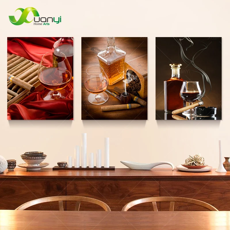 3 Panel Modern Printed Jackie Wine Cigar Painting Pictures Cuadros Decoracion Wall Art Canvas Painting Home Decor UnFrame PR101
3 Panel Modern Printed Jackie Wine Cigar Painting Pictures Cuadros Decoracion Wall Art Canvas Painting Home Decor UnFrame PR101