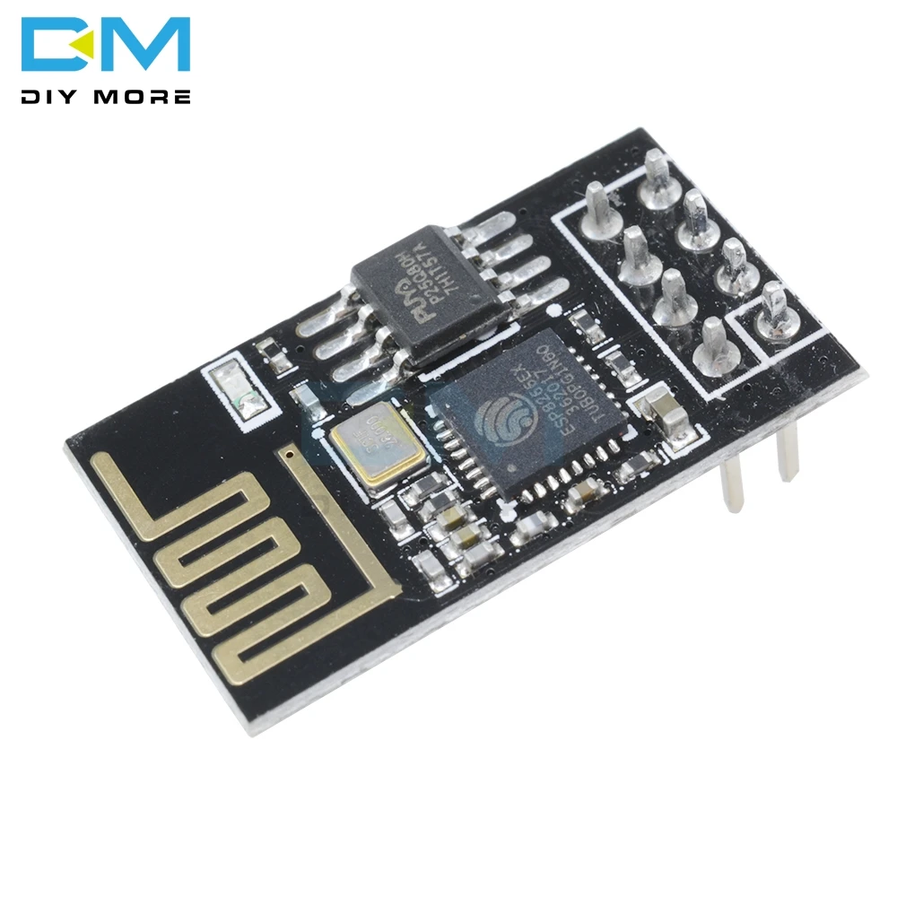 Модуль беспроводного приемопередатчика ESP8266, ESP01 ESP-01 ESP-01S, 3 в, 3,6 В, UART I2C I2S, ШИМ-пульт дистанционного управления для ARDUINO
Модуль беспроводного приемопередатчика ESP8266, ESP01 ESP-01 ESP-01S, 3 в, 3,6 В, UART I2C I2S, ШИМ-пульт дистанционного управления для ARDUINO
