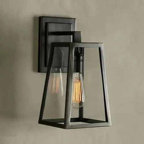 Retro Iron DIY Bedroom Bedside Wall Lamp Home deco Vintage Black E27 Edison Bulb glass lampshade Wall Sconce Light Fixture
Retro Iron DIY Bedroom Bedside Wall Lamp Home deco Vintage Black E27 Edison Bulb glass lampshade Wall Sconce Light Fixture