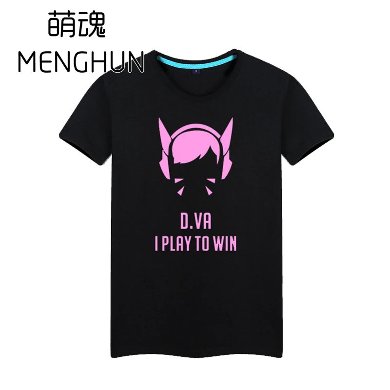 Футболка с милым игровым персонажем DVA/игровая футболка с персонажем D.VA I PLAY TO WIN для фанатов AC170
Футболка с милым игровым персонажем DVA/игровая футболка с персонажем D.VA I PLAY TO WIN для фанатов AC170